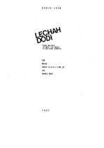 Lecha Dodi