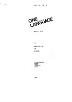 One Language